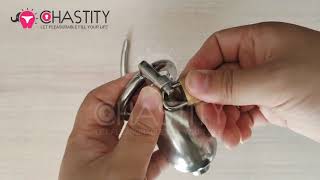 MChastity - How to Install Fully Enclosed Chastity Cage