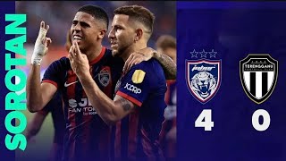 [4-0] JOHOR DARUL TA'ZIM VS TERENGGANU FC | PIALA MALAYSIA 2025 | JDT VS TERENGGANU 4-0