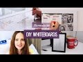 DIY whiteboard for organisation | CharliMarieTV