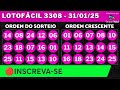 🍀lotofácil 3308 – resultado da lotofácil de hoje 3308 31 01 25