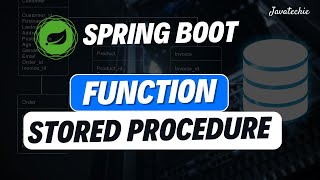 Spring Boot | Stored Procedures & Functions Hands-On Guide | @Javatechie