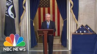 Sen. Mitch McConnell Calls Biden, Harris A ’Son And Daughter Of The Senate’ | NBC News