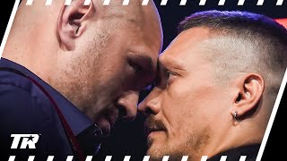 I'M KNOCKING YOU OUT! Fury & Usyk Come Face-to-Face During Heated Press Conference Faceoff