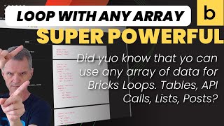 Bricks Builder Query Loop any array :)