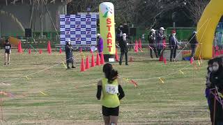 ③きはる5年女子1500mゴール 第3回東京クロスカントリー大会20221211