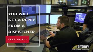 PSA Text-to-911