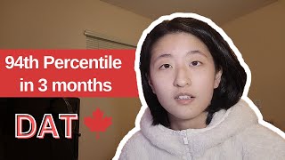 How I Studied for the DAT While Working 40 hrs/week | Canadian DAT