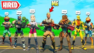I Tried to Hire EVERY NPC in ONE Game (Fortnite)