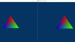 Dx12 and Vulcan animated triangle