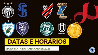 Confrontos, datas e horários do Paranaense | Athletico, Coritiba, Londrina e Operário favoritos ?