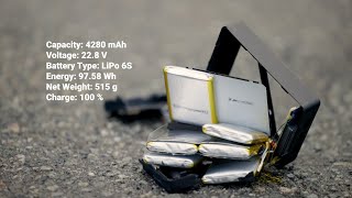 DJI TB50 battery fire test