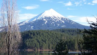 The Tall Volcano in Oregon; Mount McLoughlin