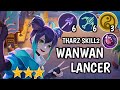 WANWAN LACER TUTOR THARZ 2! COMBO 6 LANCER 6 MARKSMAN 3 CADIA! Magic Chess Mobile Legends