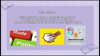 Digital Citizenship (9 Elements)