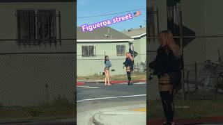 👯‍♀️🌴 Figueroa street #usa #shorts #viralvideos #shortsvideos 01/22/2025