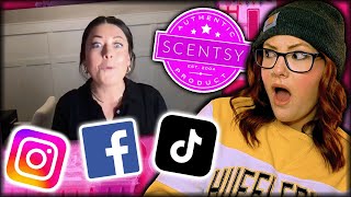 Scentsy team trained to ABUSE social media?! #antimlm