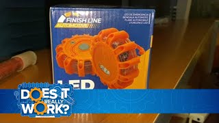 Does It Really Work: Finish Line LED Emergency Flares