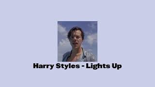 harry styles - lights up(sped up)