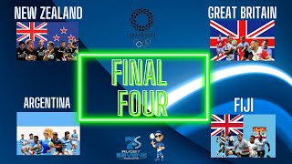 FINAL FOUR Rugby 7s OLYMPICS | Cup Final? | All Blacks 7s | Gb 7s | Fiji Rugby | Argentina Rugby 7s