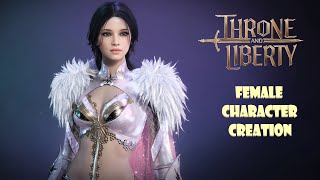 Throne and Liberty Super Cute Female Character Creation