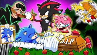 R.I.P SONIC! Don't Leave AMY Alone! | SAD STORY | FNF Goodbye World | Sonic the Hedgehog 3 Animation