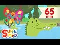 After A While, Crocodile + More | Goodbye Song | Super Simple Songs for Kids