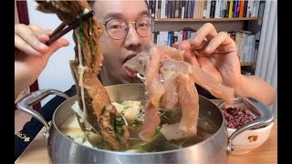 牛爪（zhao）锅加牛肋排 配上碗米饭才叫香