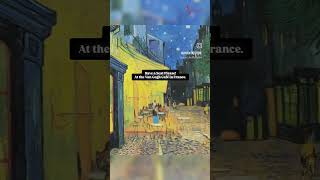 Viventiq's vincent van gogh cafe terrace at night canvas painting #shorts #ytshorts #shortsviral