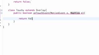 Android Developing Applications Tutorial 132 MapView Overlay