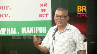 Hemanta Ningombam speech Women's  Convention on Peace and Normalcy in manipur