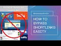 HOW TO BYPASS SHORTLINK URL IN ONE CLICK | FULLY WORKING | 2023