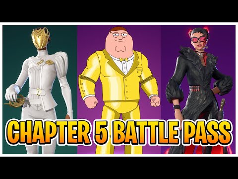 ENTIRE Chapter 5 - Season 1 Battle Pass (Fortnite Underground)