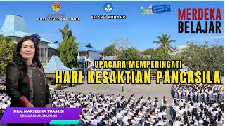 UPACARA HARI KESAKTIAN PANCASILA DI SMAN 1 KUPANG