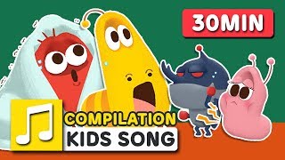 FEELINGS AND OTHER SONG | 30MIN | LARVA KIDS | SUPER BEST SONGS FOR KIDS |