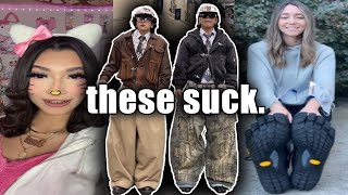 The WORST Fashion Trends