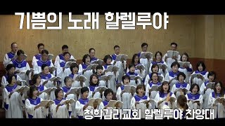 기쁨의 노래 할렐루야 ( 청학감리교회 할렐루야 찬양대 171015 )