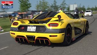 Cars Leaving Supercar Sunday 2018! - LaFerrari, Agera RS ML, Huracan Performante, F12 N-Largo S,...