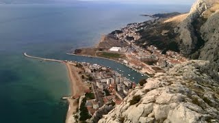 Starigrad Fortress (Fortica) Omiš - view from above