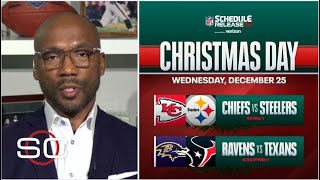 ESPN previews Christmas Gameday: Lamar seeking 3rd MVP and AFC North title, Chiefs vs. Steelers