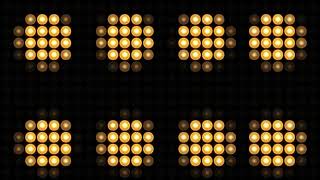 #4K #Golden Flicker wall lights. Flashing lights Lanterns #Seamless loop 3d render Background.