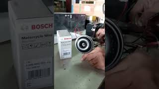 Bosch Mini Disc Horn for Motorcycle 12V