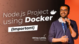 Dockerize a Node JS Application - Node JS Tutorial for Beginners | DevOps Docker - Code with Scaler