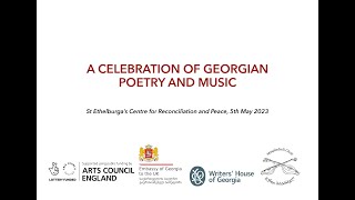 Contemporary Georgian literature - thoughts from the Writers' House of Georgian and Poet Lia Sturua