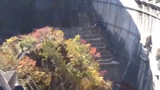 川治ダム　紅葉　日光市　栃木県