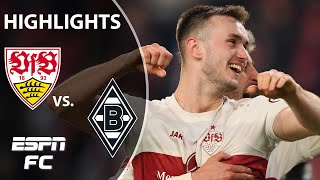 Stuttgart complete AMAZING comeback win against Borussia Monchengladbach | Bundesliga | ESPN FC