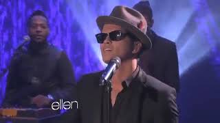 Bruno Mars - It Will Rain (Live On Ellen Degeneres)