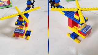 Expert Building Blocks | How to make Helicopter with building blocks | Airplane toy | Helicopter