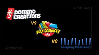 H5 Domino Creations VS Bulk Dominoes VS Lamping Dominoes | Comparison + Extra Facts (OUTDATED) | S2D