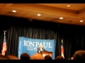 ron paul at csu 2012 war on drugs should be cancelled