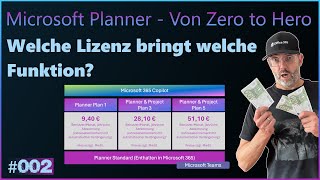 #002 | Microsoft Planner - Which license do you really need?